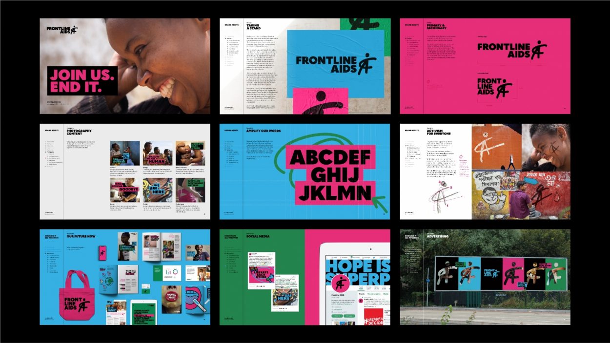 Frontline AIDS - brand guidelines